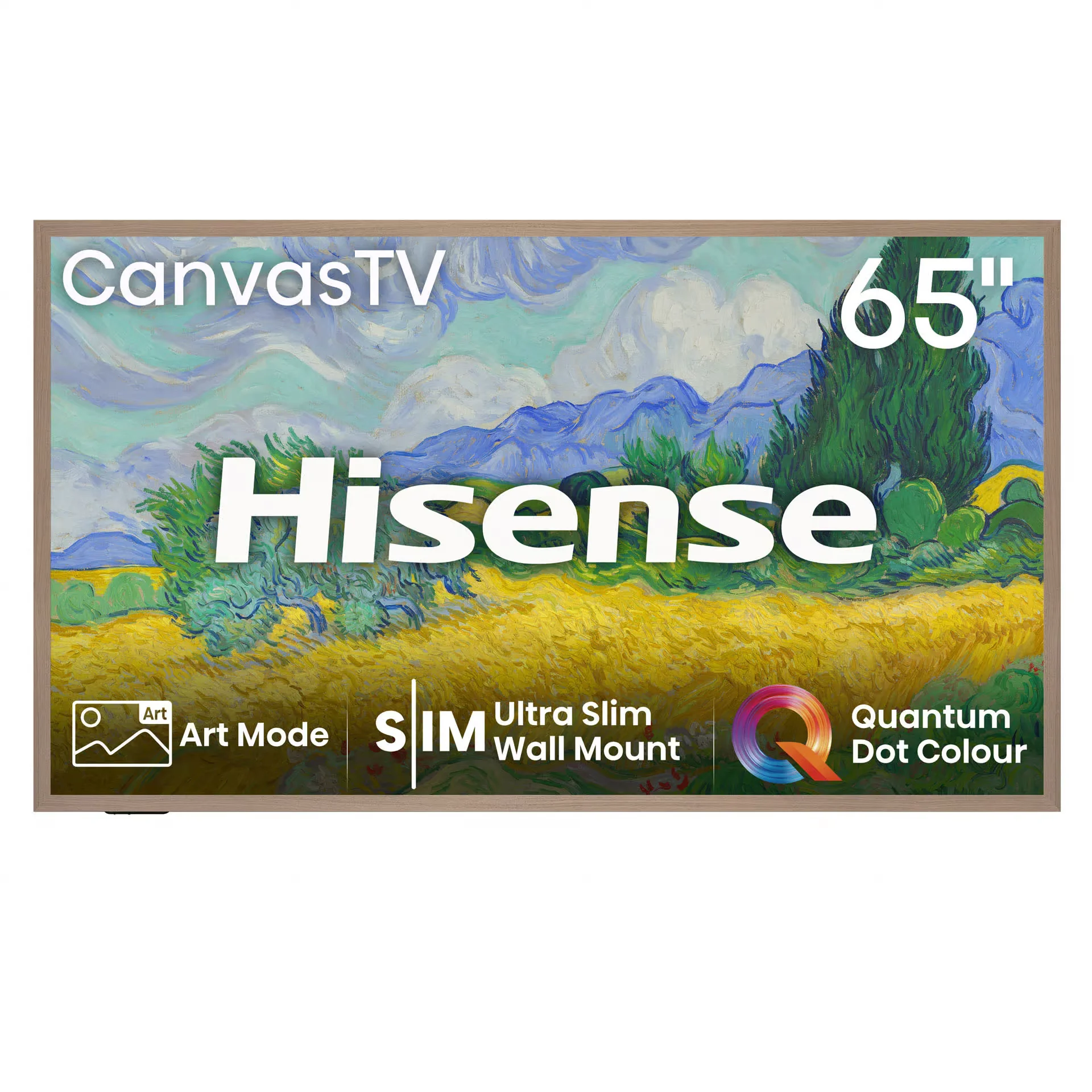 01-Main-Image-65_1.webp Hisense 65 Inch QLED Canvas 4K Smart TV S7N - Image 1
