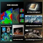 Hisense 116 Inch Mini-LED ULED 4K Gaming TV UX - Image 3