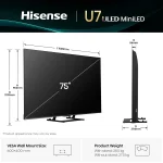 Hisense 75 Inch Mini-LED ULED 4K Gaming TV - Image 2