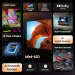 Hisense 65 Inch Mini-LED ULED 4K Gaming TV - Image 3