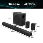 Hisense 580W Soundbar AX5100Q - Image 3