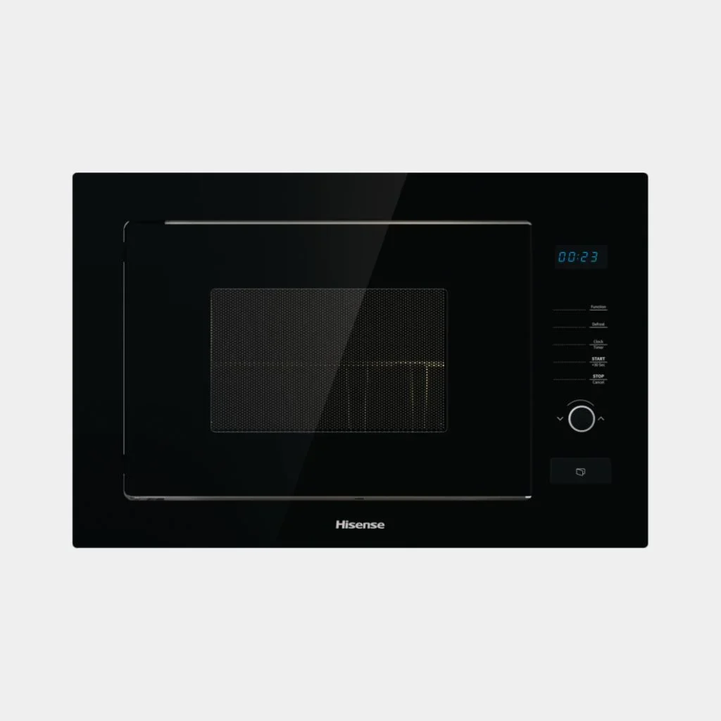 hisense_built_in_microwave_20l_black.webp Hisense 20L Built-in Microwave HB20MOBX5 - Image 1