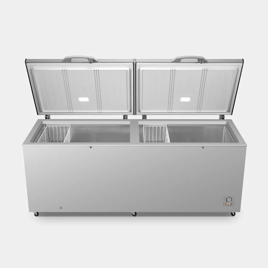 hisense_chest_freezer_702l_grey.webp Hisense 702L Chest Freezer FC702SH - Image 1