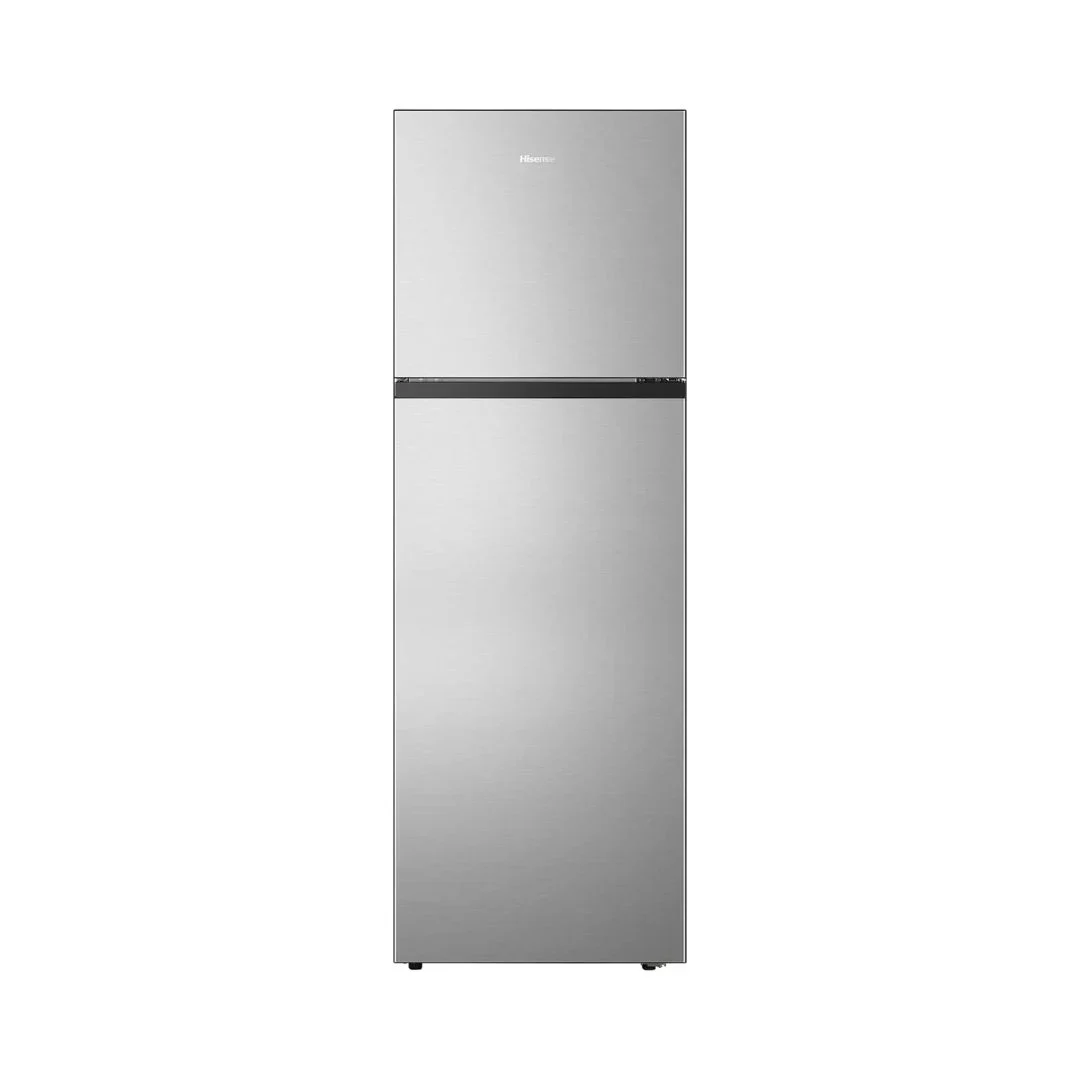 hisense_refrigerator_double_door_250l_silver.webp Hisense 250L Double Door Fridge REF250DR - Image 1