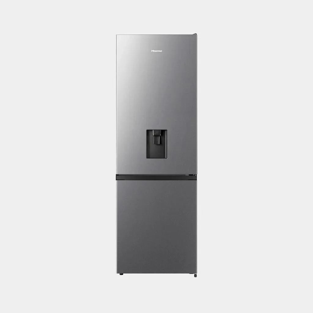 hisense_refrigerator_double_door_286l__with_dispenser_grey.webp Hisense 292L Bottom Freezer Fridge REF286DR - Image 1