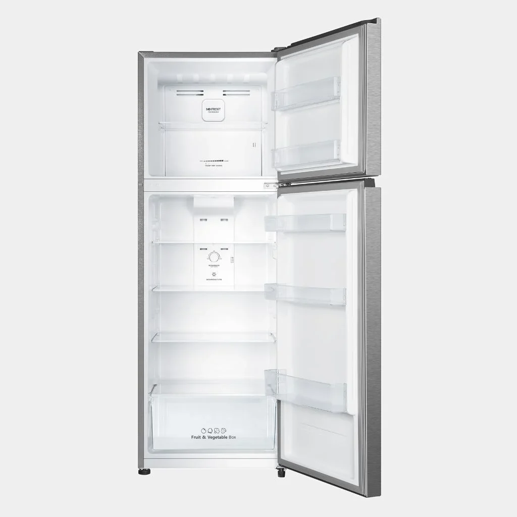 Hisense 320L Silver Double Door Fridge REF320DR - Image 4