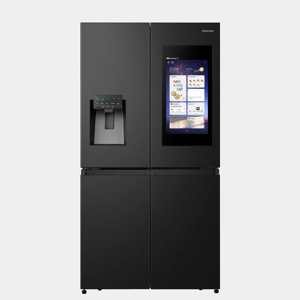 hisense_refrigerator_double_door_522l_black.webp Hisense 538L Side-by-Side Fridge REF522DR - Image 1
