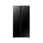 Hisense 541L Black Side-by-Side Fridge