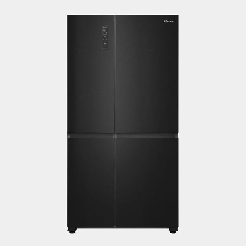 hisense_refrigerator_double_door_668l_black.webp Hisense 668L Side-by-Side Fridge REF668DR - Image 1