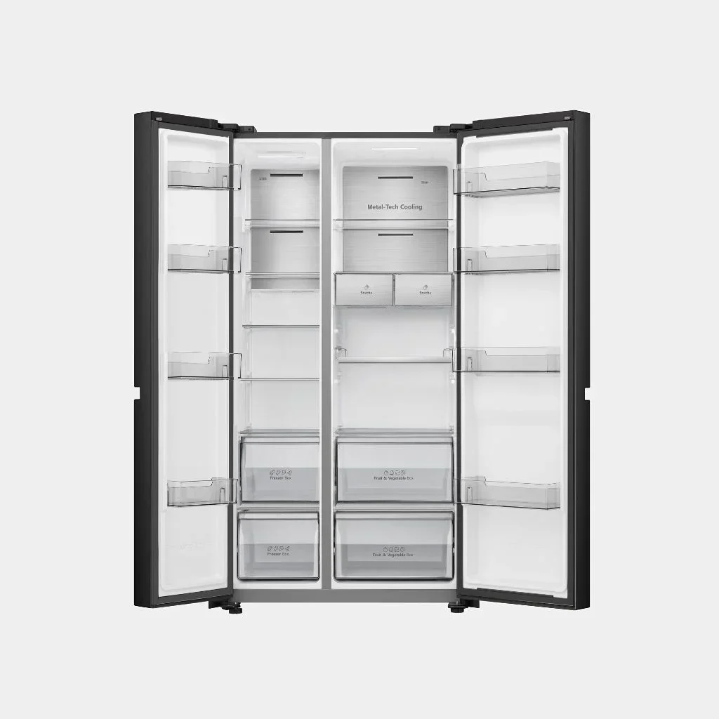 Hisense 668L Side-by-Side Fridge REF668DR - Image 5