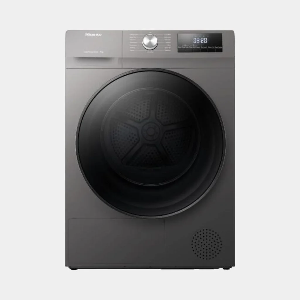 hisense_washing_machine_tumble_dryer_9_kg_grey_.webp Hisense 9KG Tumble Dryer DHQA902UT - Image 1